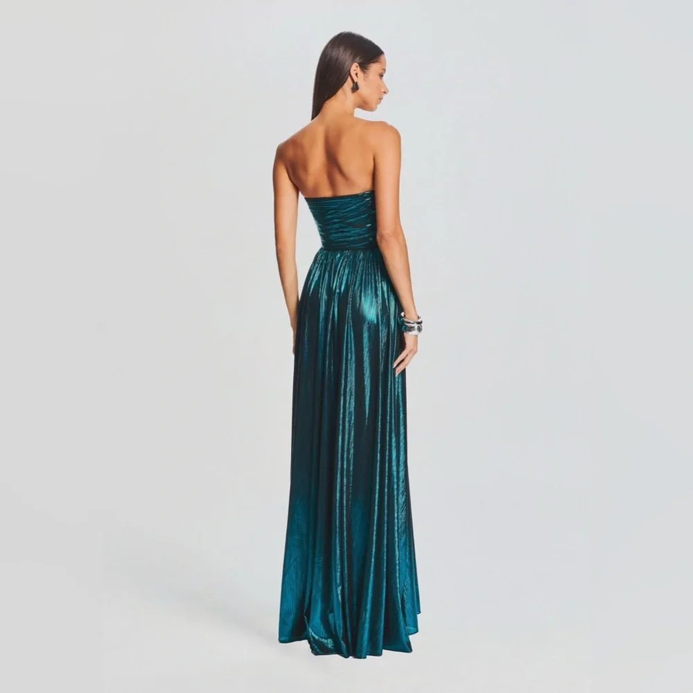 Retrofete Ezri Dress - Aquamarine, Size XXS - Picture 2 of 5